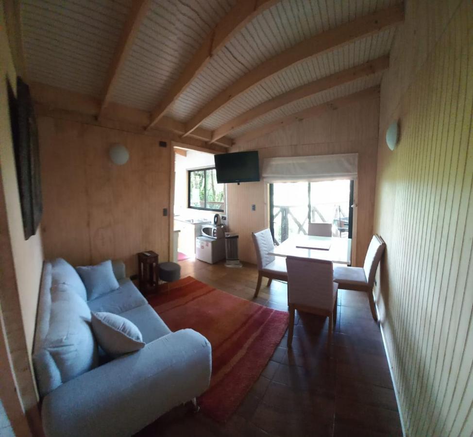 Cabanas Portal Del Rio Villarrica Exterior foto