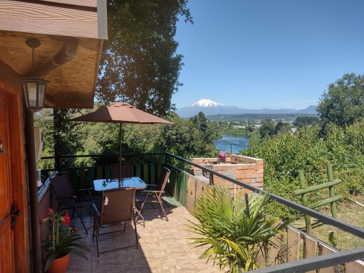 Cabanas Portal Del Rio Villarrica Exterior foto