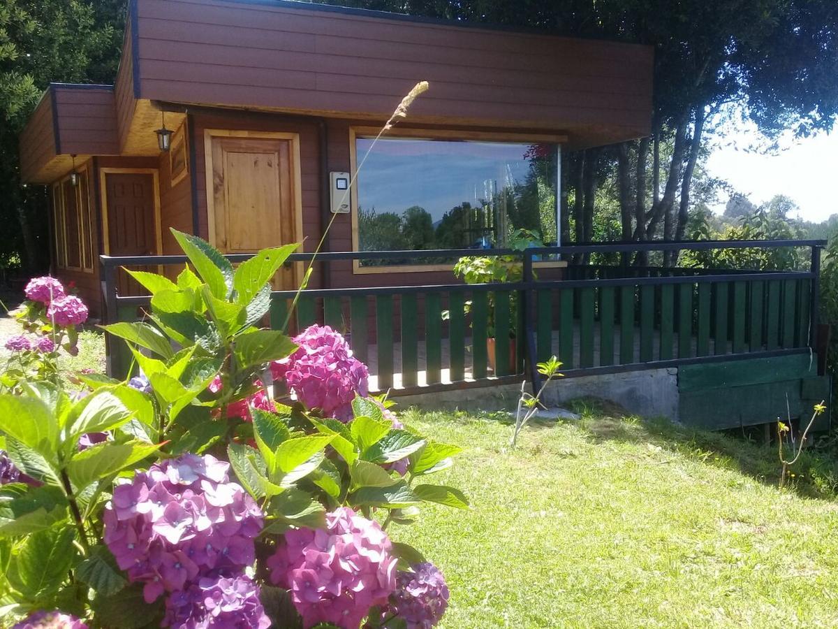 Cabanas Portal Del Rio Villarrica Exterior foto