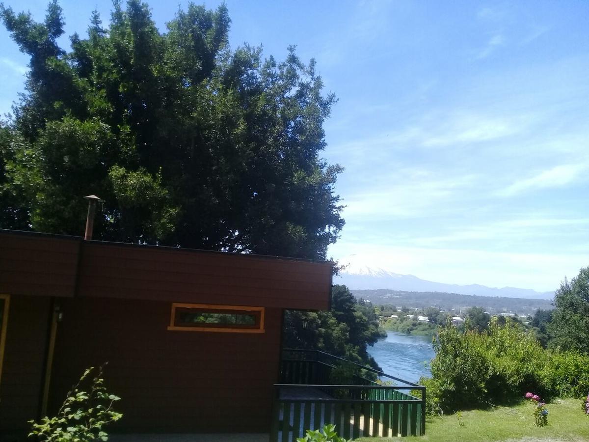 Cabanas Portal Del Rio Villarrica Exterior foto